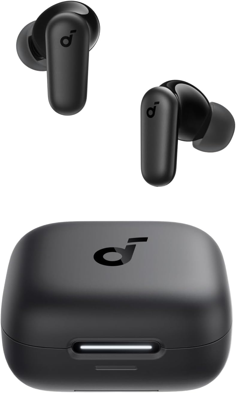 Soundcore P30i Noise Cancelling Earbuds, Black