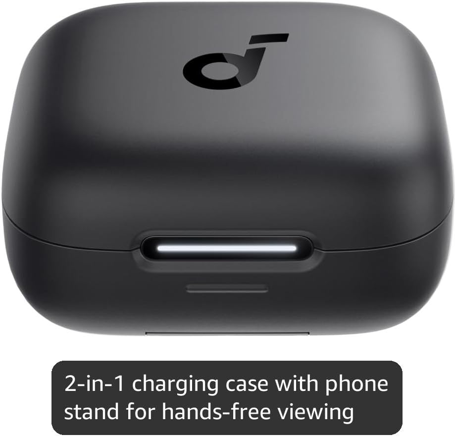 Soundcore P30i Noise Cancelling Earbuds, Black - Alternate angle
