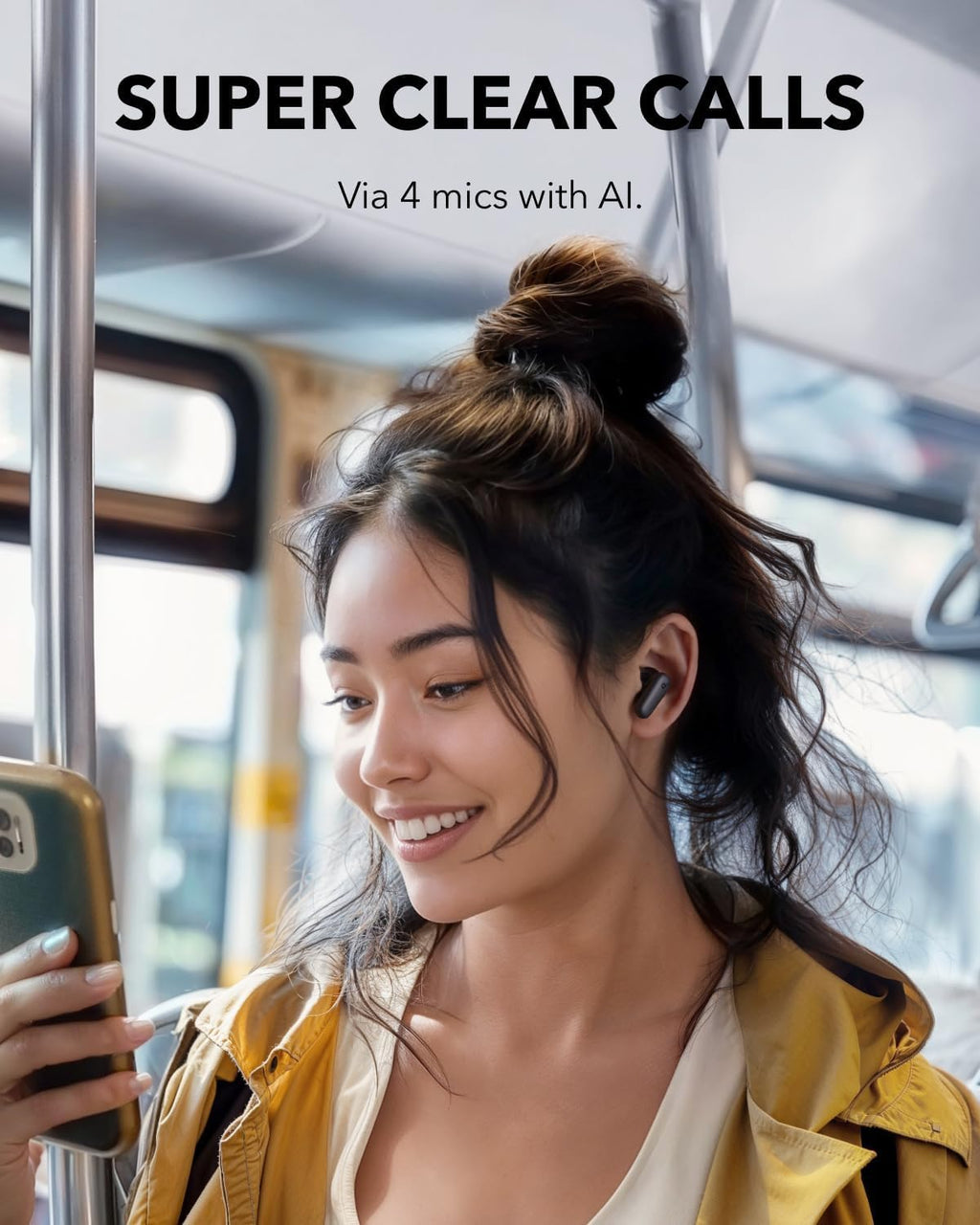 Soundcore P30i Noise Cancelling Earbuds, Black - Packaging