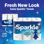 Sparkle Pick-A-Size Paper Towels, 6 Double Rolls - Close-up