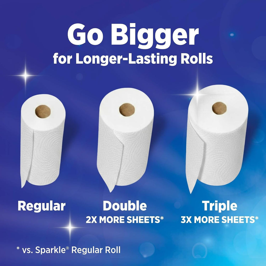 Sparkle Pick-A-Size Paper Towels, 6 Double Rolls - Additional view