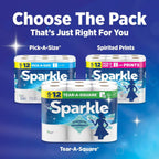 Sparkle Pick-A-Size Paper Towels, 6 Double Rolls - Feature highlight