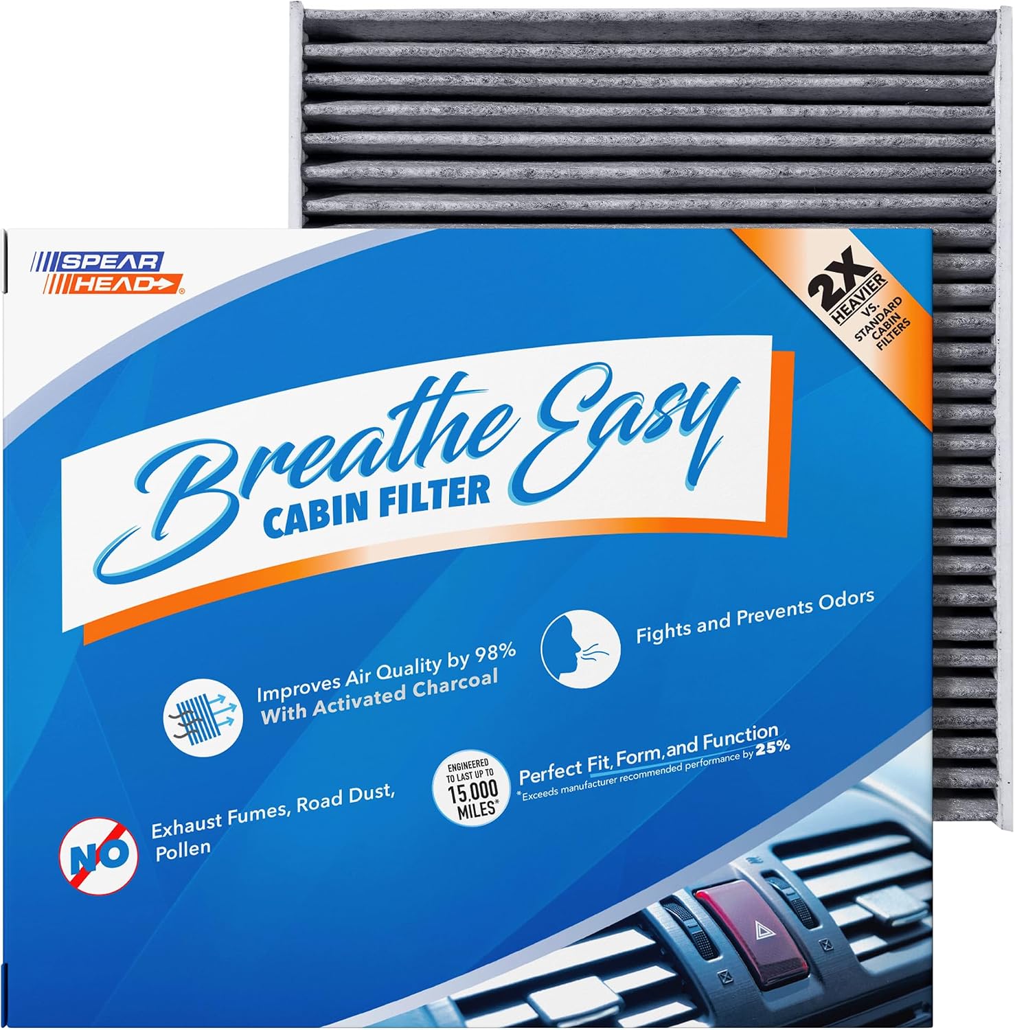 Spearhead Odor Defense Cabin Air Filter BE-157