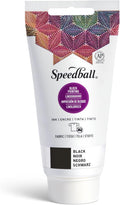 Speedball Fabric Block Printing Ink, 2.5 oz Black