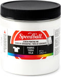 Speedball Fabric Screen Printing Ink, 8 oz White