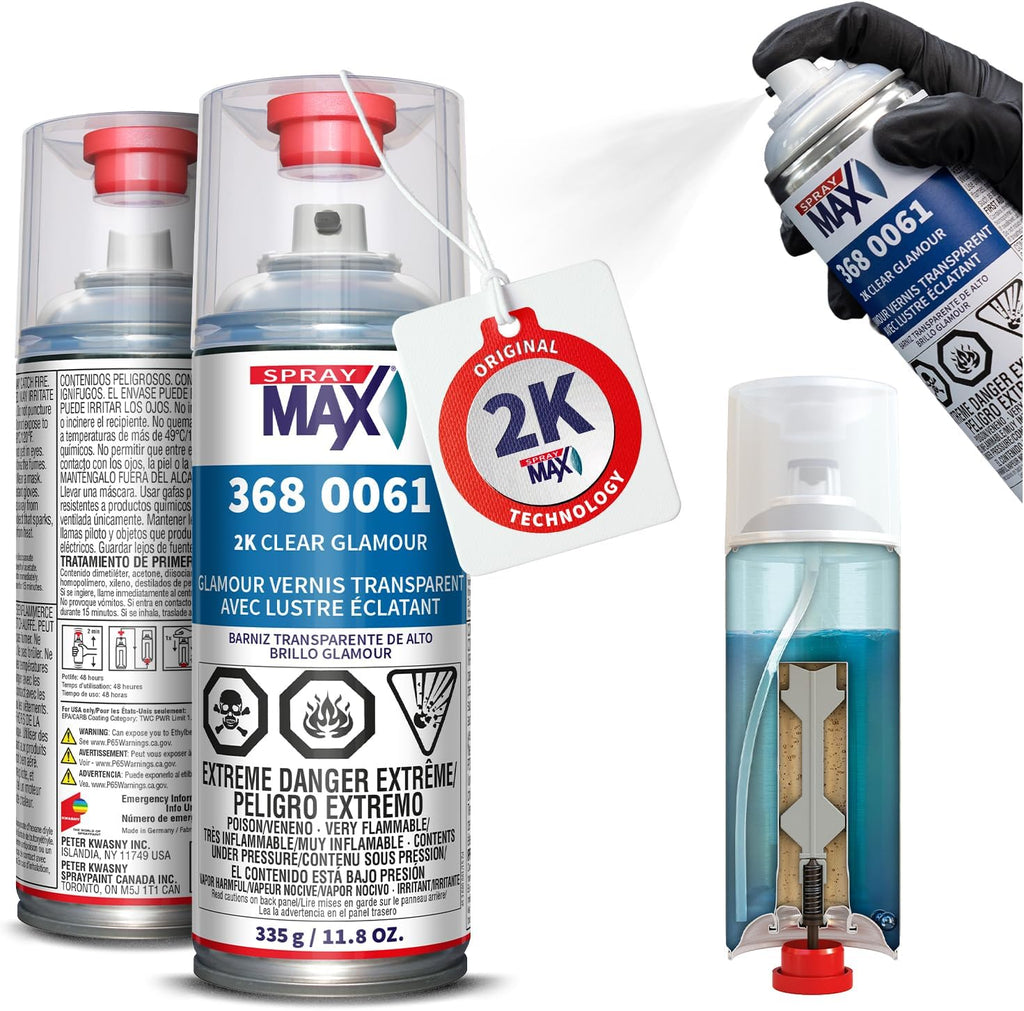 SprayMax 2K Glamour High Gloss Clear Coat