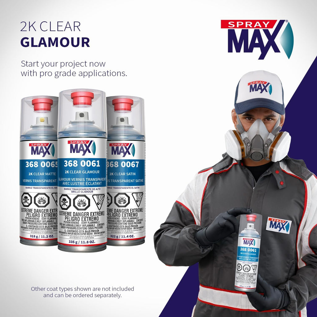 SprayMax 2K Glamour High Gloss Clear Coat - Detail view