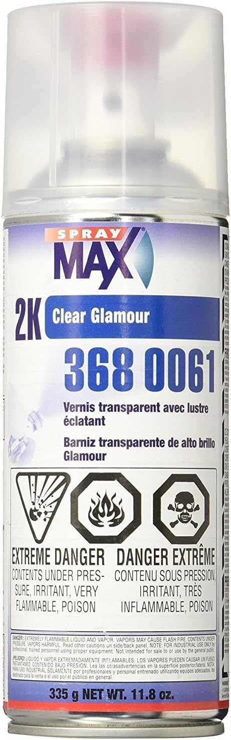 SprayMax 2K Glamour High Gloss Clear Coat - Close-up