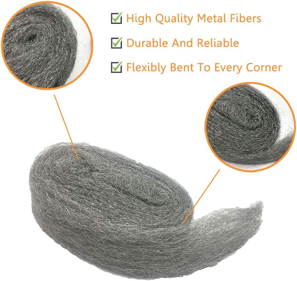 Alabrocon Steel Wool Mice Control, 2 Pack - Detail view