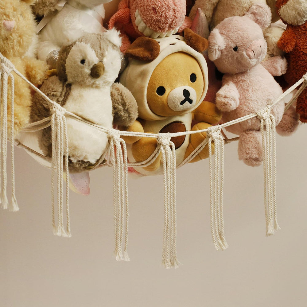 Stuffed Animal Storage Hammock Net, Corner Toy - Close-up