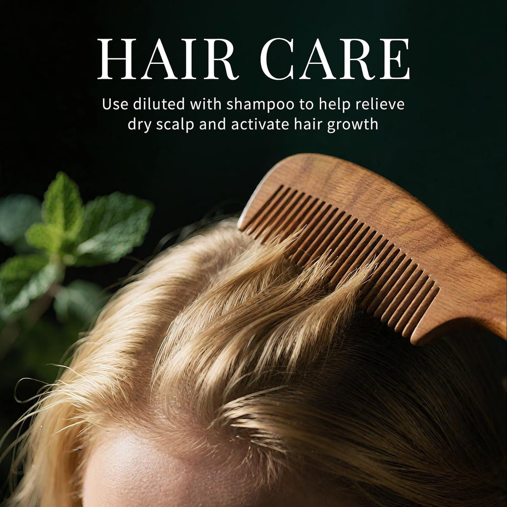SU JUABA Peppermint Oil for Hair and Diffuser - Alternate angle