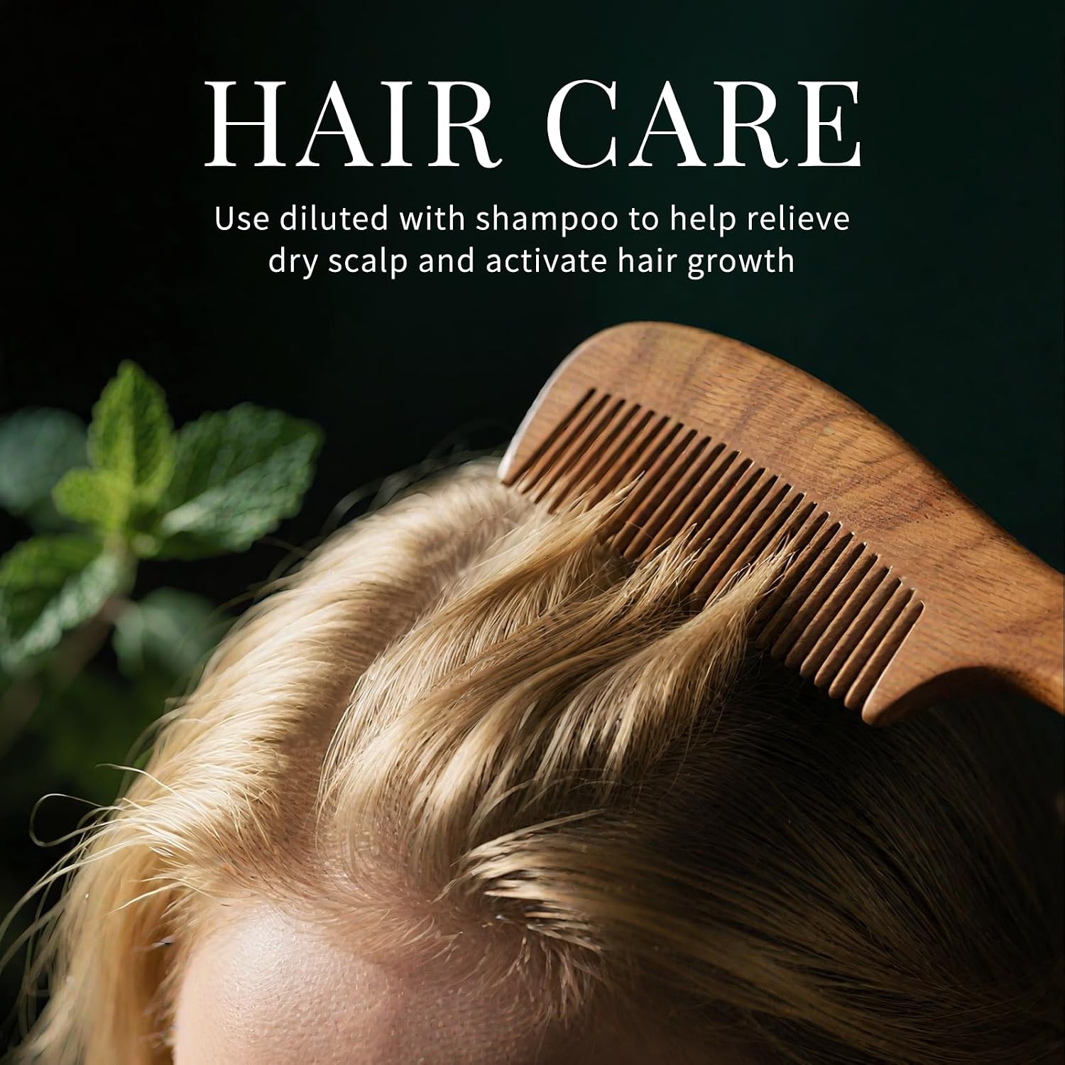 SU JUABA Peppermint Oil for Hair and Diffuser - Alternate angle