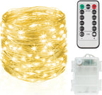 Suddus Fairy Lights, 33ft 100 LED with Remote