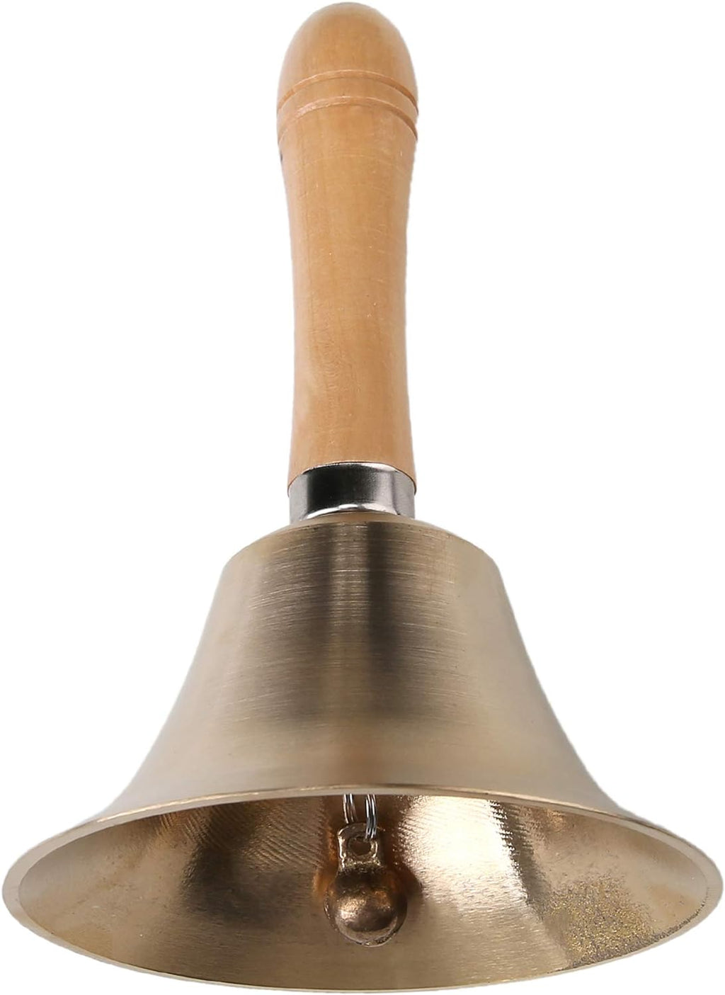Solid Brass Hand Call Bell, Loud Ring