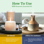 SVA Rosemary Essential Oil, 4 Fl Oz - In use