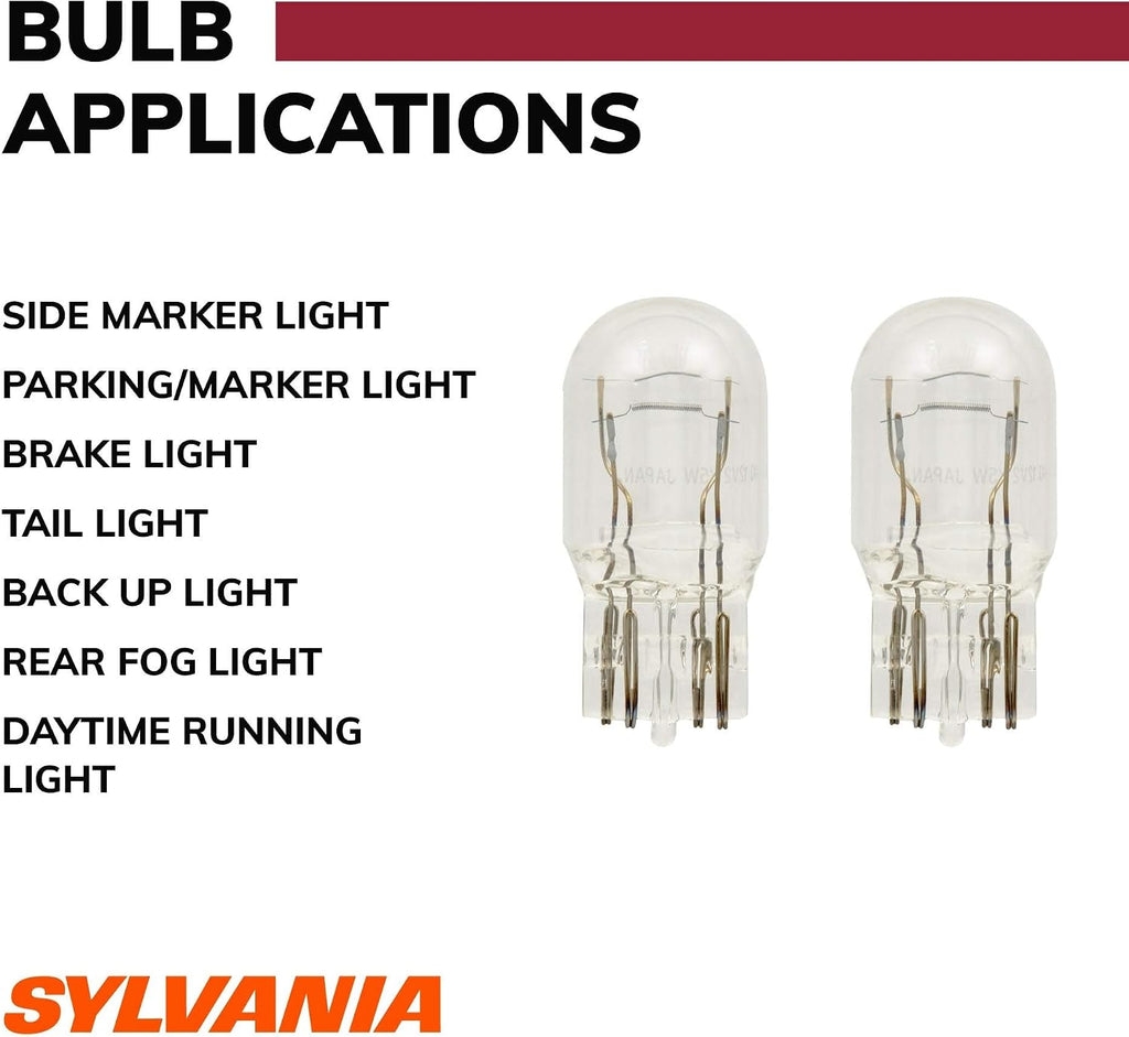 SYLVANIA 7443 Long Life Miniature Bulb, 2-Pack - Close-up