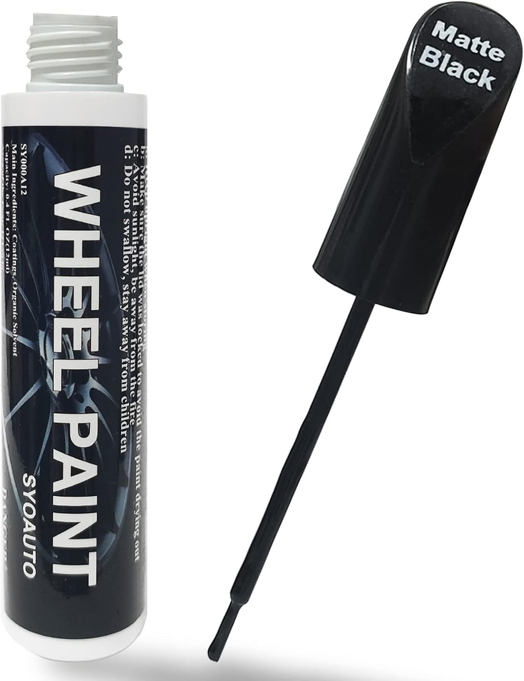 SYOAUTO Matte Black Rim Touch Up Paint Pen