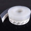 TAROSE Silicone Door Seal Strip, 16 Feet