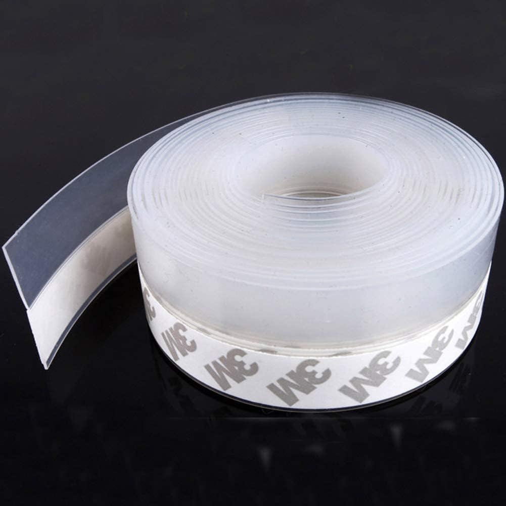 TAROSE Silicone Door Seal Strip, 16 Feet