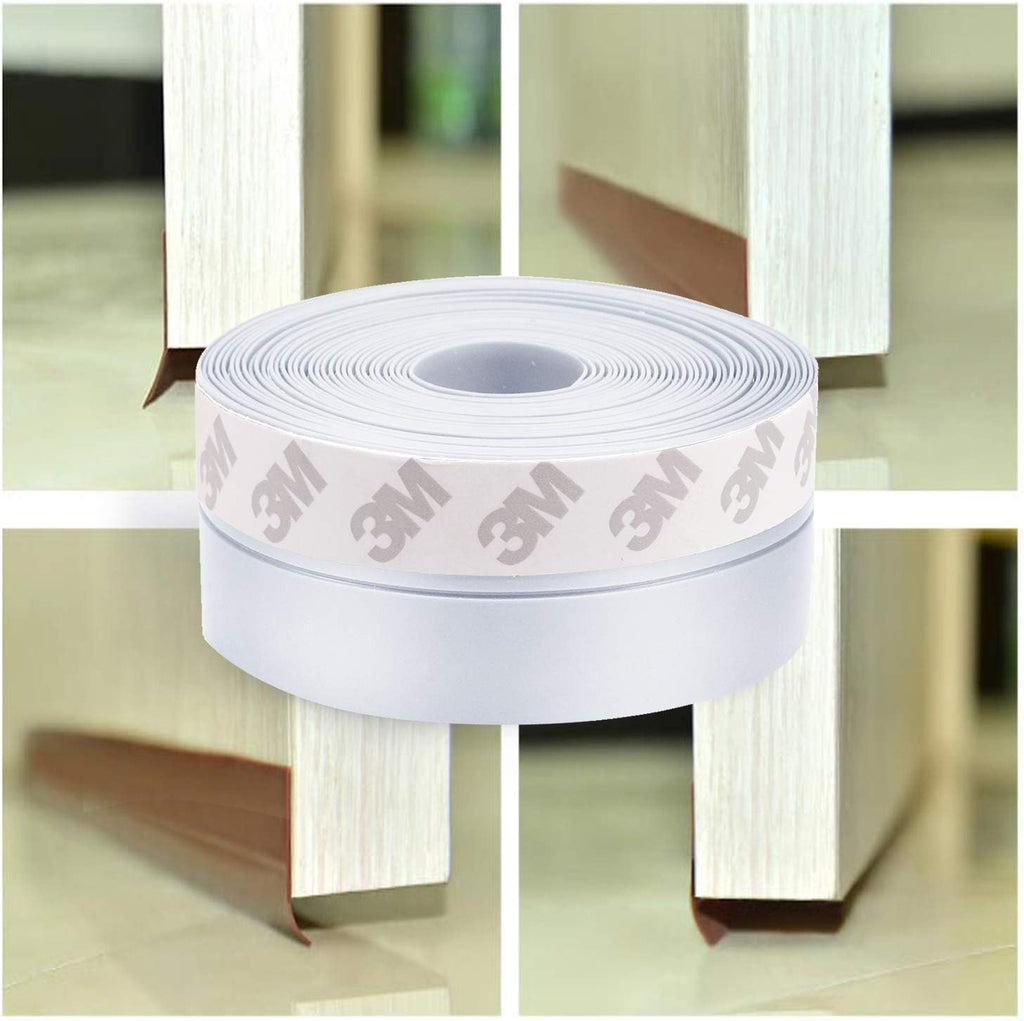 TAROSE Silicone Door Seal Strip, 16 Feet - Feature highlight