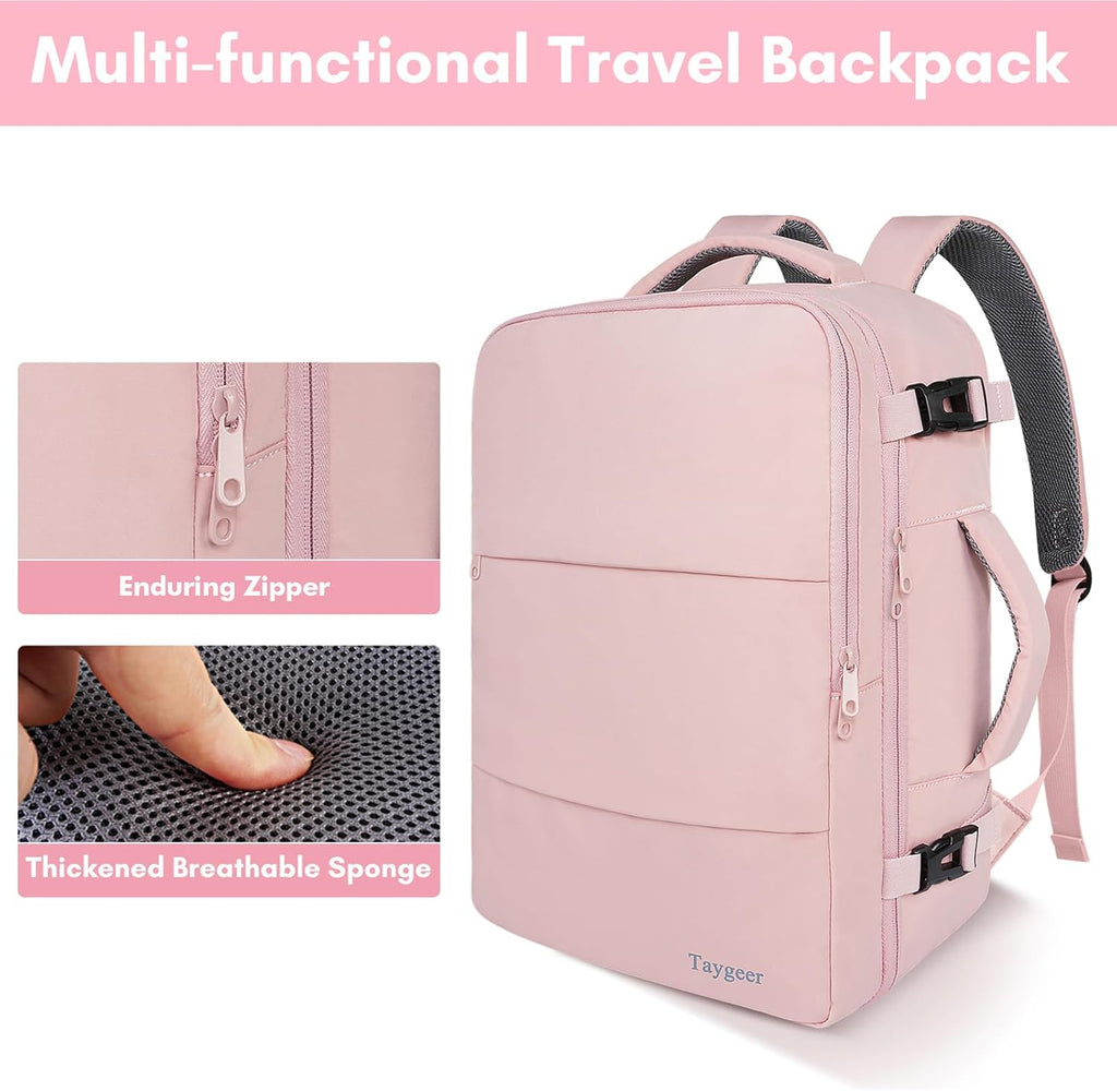 Taygeer Travel Backpack for Women, TSA Carry On - Additional view
