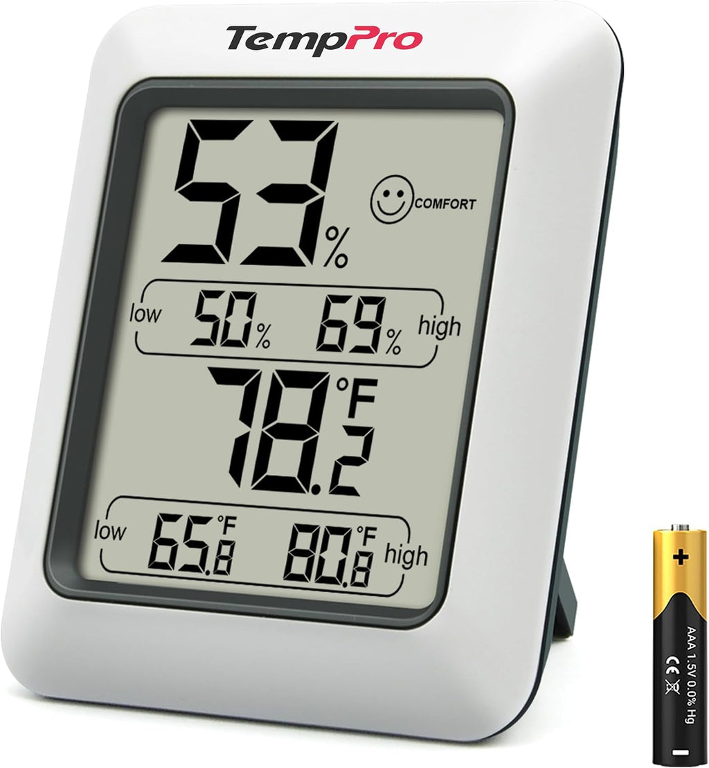 TempPro TP50 Digital Hygrometer Thermometer