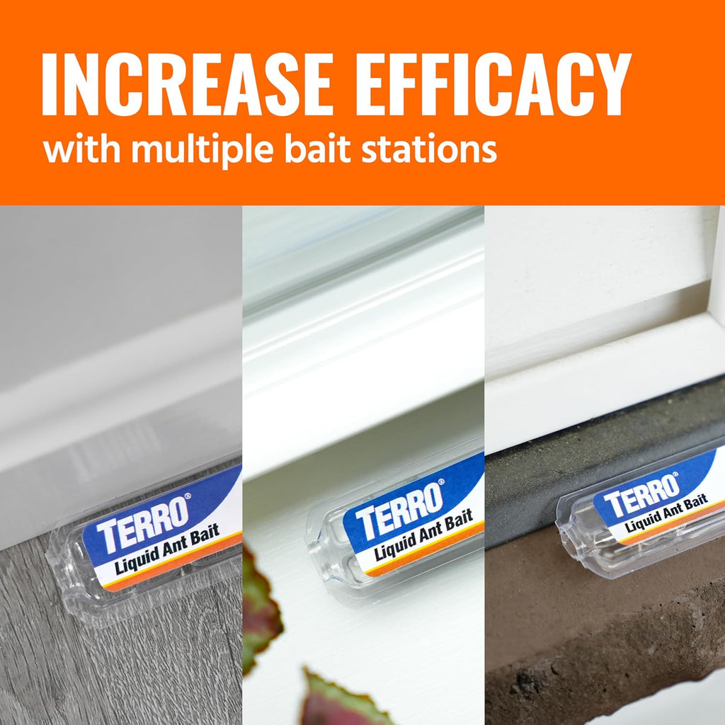 Terro T300B Ant Killer Bait Stations, 12 Ct - Feature highlight