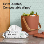 Honest Company Baby Wipes Sensitive Skin 720 Count - Size reference
