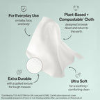 Honest Company Baby Wipes Sensitive Skin 720 Count - In use