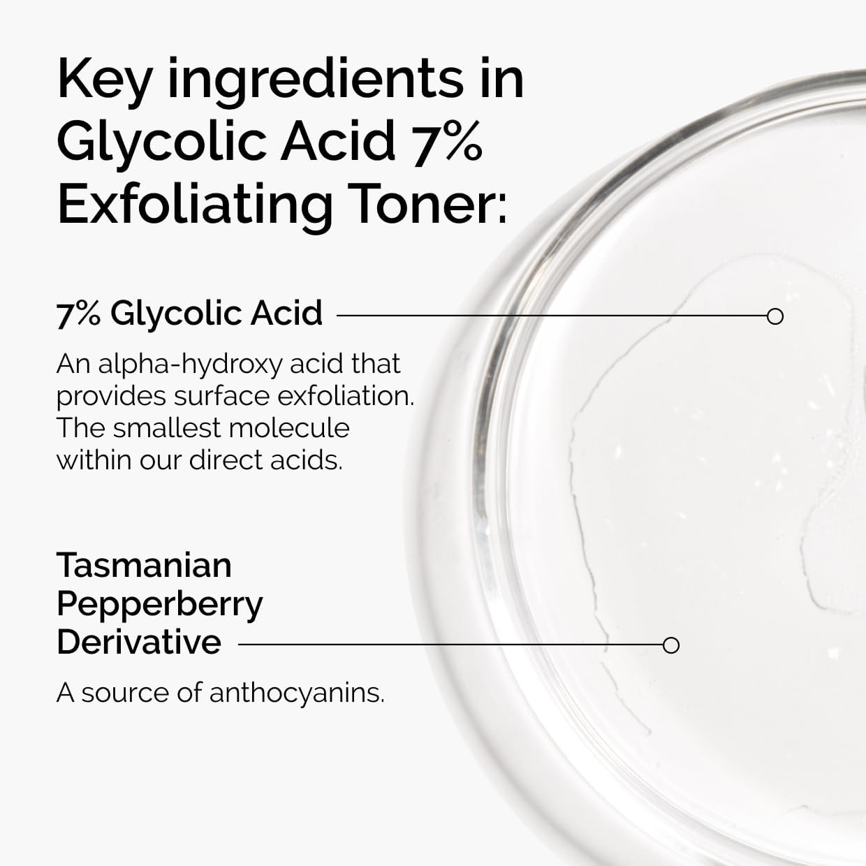 The Ordinary Glycolic Acid 7% Exfoliating Toner - Close-up