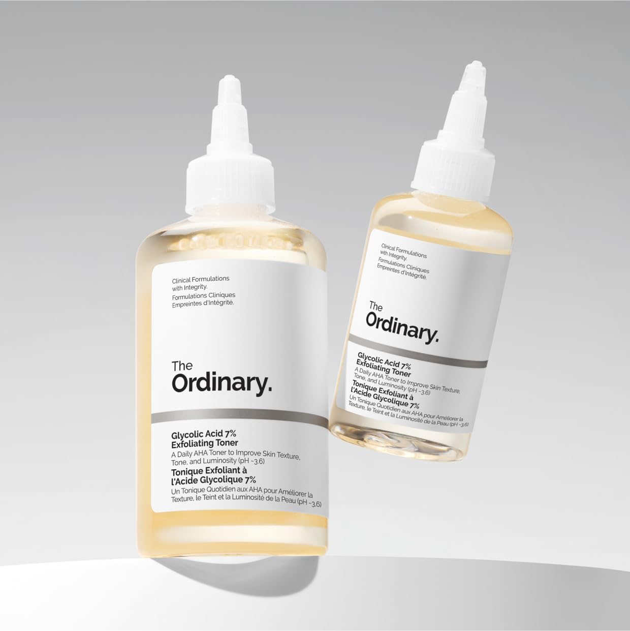 The Ordinary Glycolic Acid 7% Exfoliating Toner - Size reference