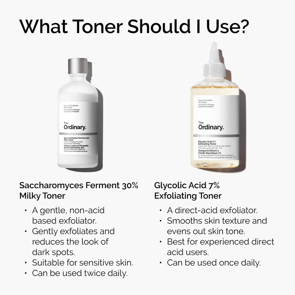 The Ordinary Glycolic Acid 7% Exfoliating Toner - In use