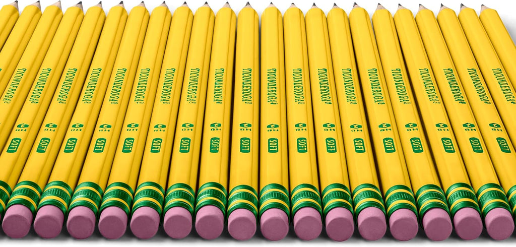 Ticonderoga Wood Cased Pencils #2 HB, 30 Count - Detail view