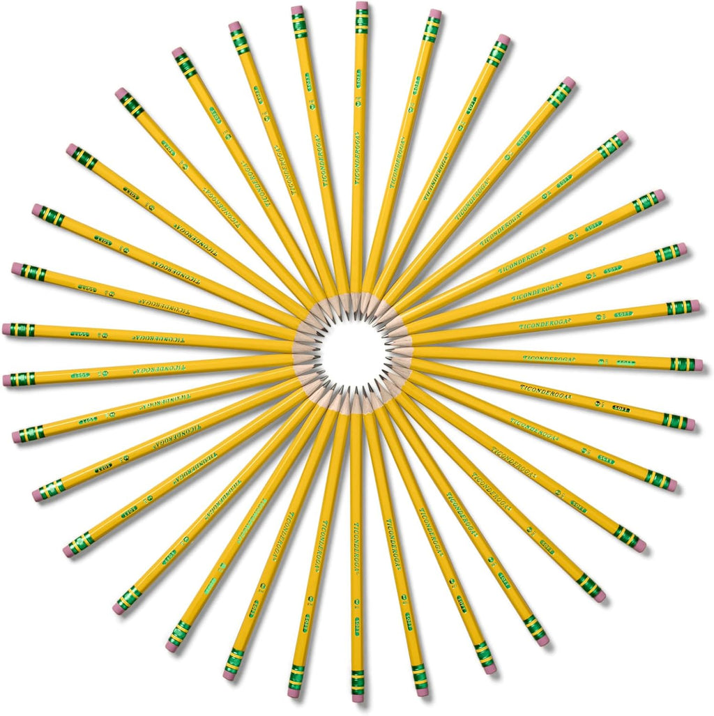 Ticonderoga Wood Cased Pencils #2 HB, 30 Count - Alternate angle