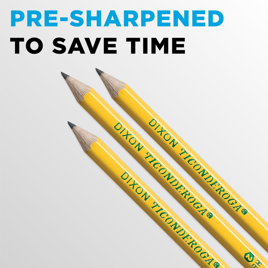 Ticonderoga Wood Cased Pencils #2 HB, 30 Count - Packaging