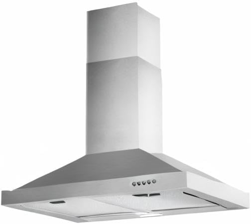 Tieasy 30 Inch Wall Mount Range Hood, 450 CFM - Detail view