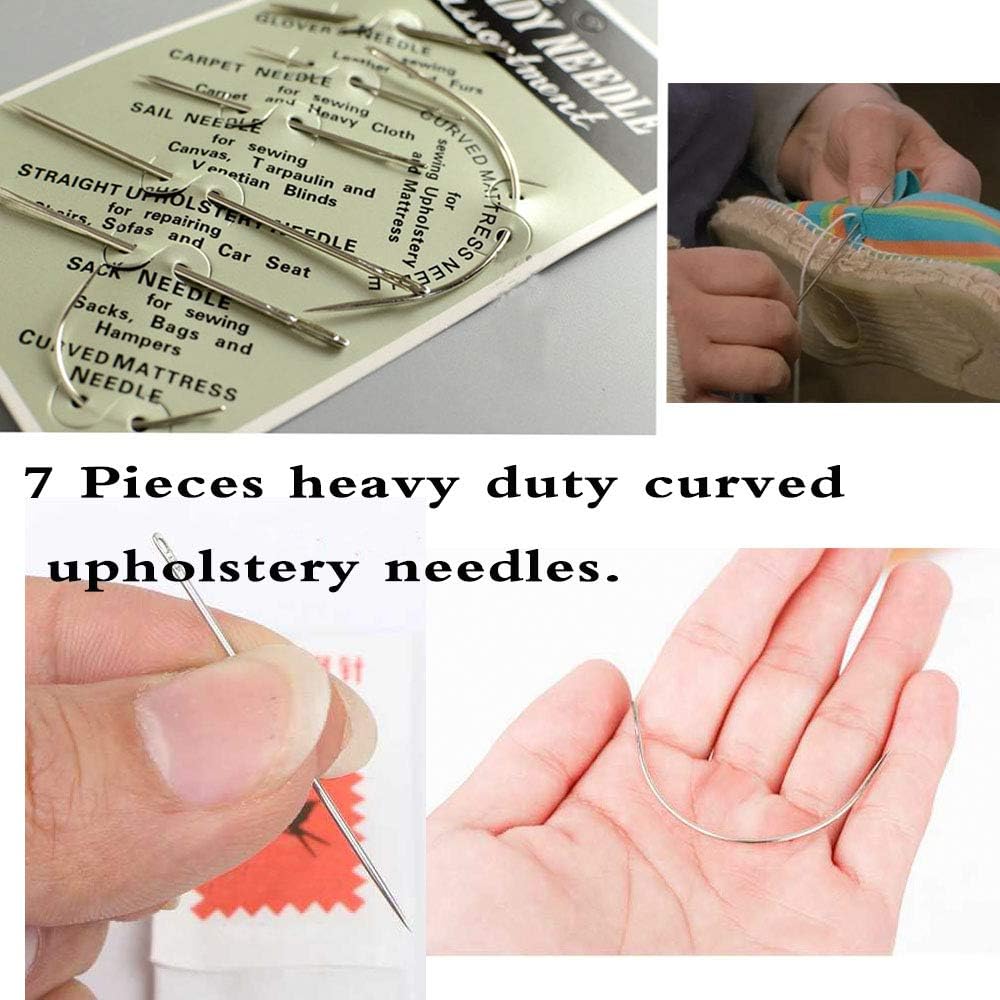 Topus Upholstery Repair Thread and Needle Kit - Packaging