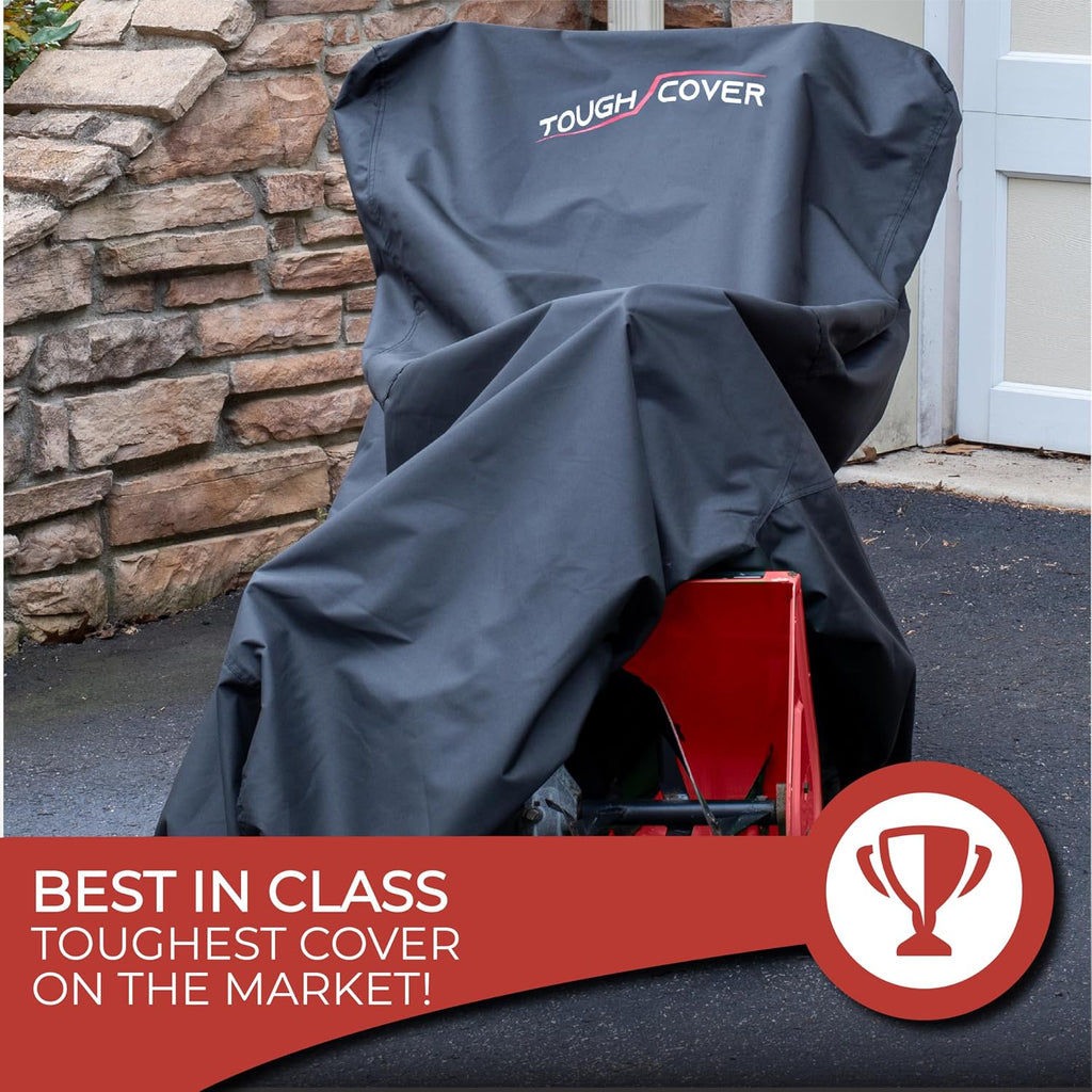 Waterproof Snow Blower Cover, Standard Size - In use