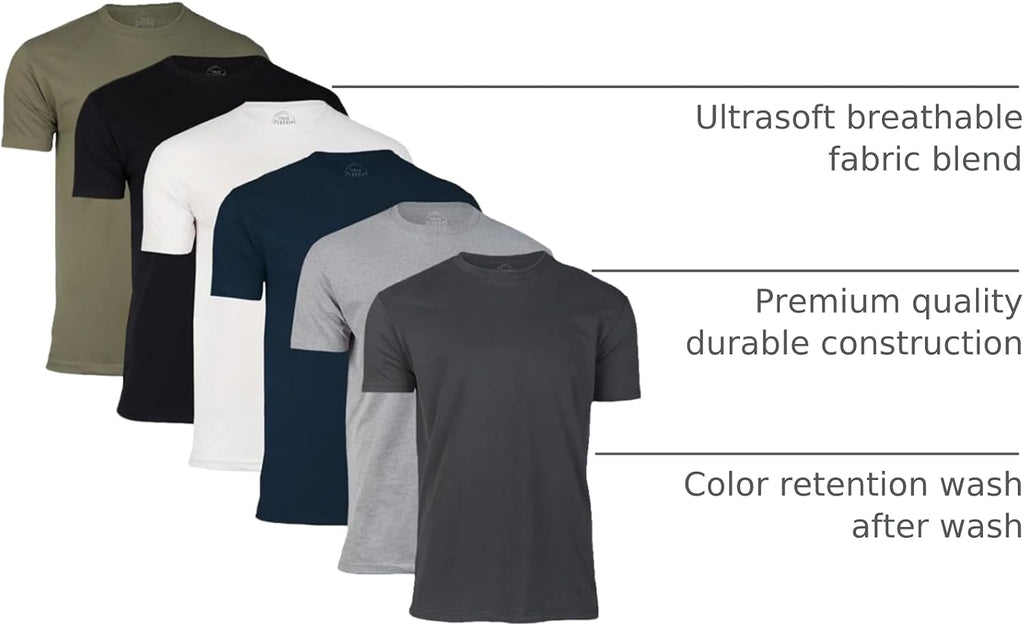 True Classic Men's Crew Neck T-Shirt - Alternate angle