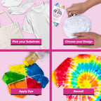 Tulip One-Step Tie Dye Party Kit, 18 Btl - Packaging