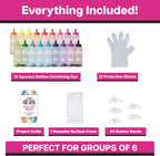 Tulip One-Step Tie Dye Party Kit, 18 Btl - Additional view