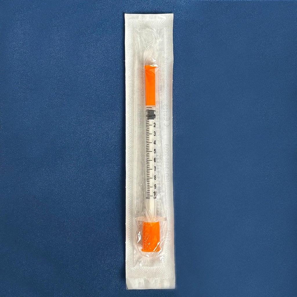 EassYring U-100 1cc Syringes, 36 Pack - Close-up