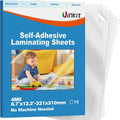 Uinkit Self-Adhesive Laminating Sheets, 10 Pack