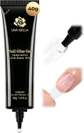 UNA GELLA Gel Nail Glue, 40g Soak Off Formula