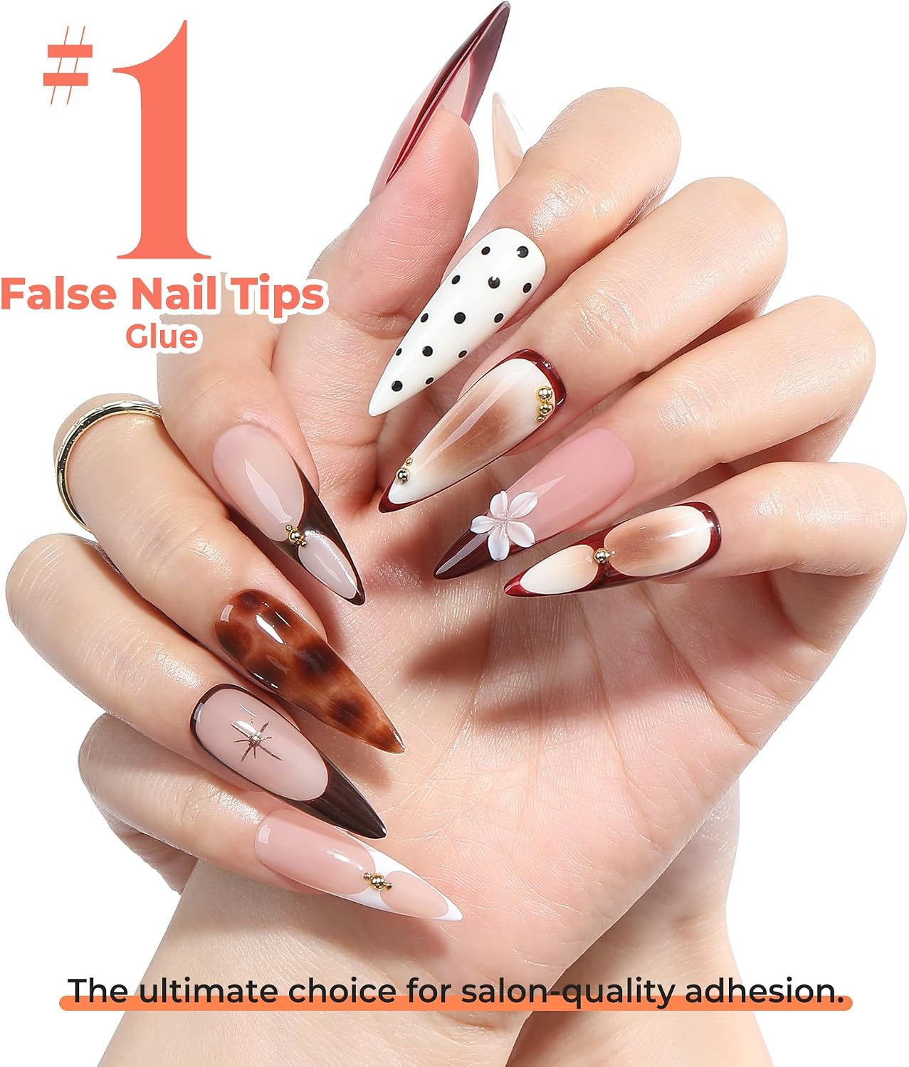 UNA GELLA Gel Nail Glue, 40g Soak Off Formula - Additional view