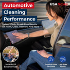 USANOOKS Microfiber Cleaning Cloth, 12 Pack - Size reference