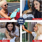 USANOOKS Microfiber Cleaning Cloth, 12 Pack - Packaging