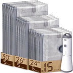 Vacbird Vacuum Bags for Travel, 15 Pack