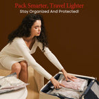Vacbird Vacuum Bags for Travel, 15 Pack - Size reference