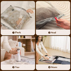 Vacbird Vacuum Bags for Travel, 15 Pack - Packaging